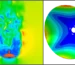 A close up of the image on the left and an image on the right.